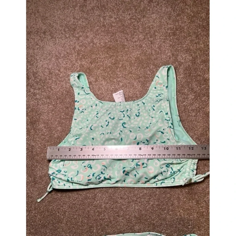 Roxy Girls Two‎ Piece Blue Swim Suit Tankini Size 16